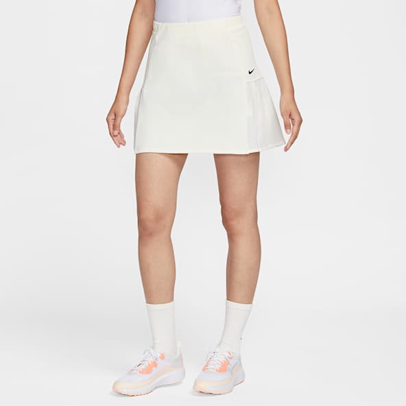 専用❗️美品　ナイキゴルフ　スカート　白 NIKE（ナイキ）の「ナイキ Dri-FIT ウィメンズ ロング ゴルフ